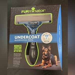 FURminator Undercoat deShedding Tool Large Dog >50lb / Short Hair